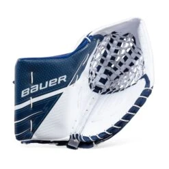 Bauer Supreme UltraSonic Senior Goalie Catcher -Optimal Hockey Shop bauer catchers bauer supreme ultrasonic senior goalie catcher white blue regular 28743622000706