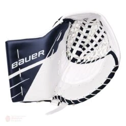 Bauer Supreme UltraSonic Senior Goalie Catcher -Optimal Hockey Shop bauer catchers bauer supreme ultrasonic senior goalie catcher white navy regular 28743621869634