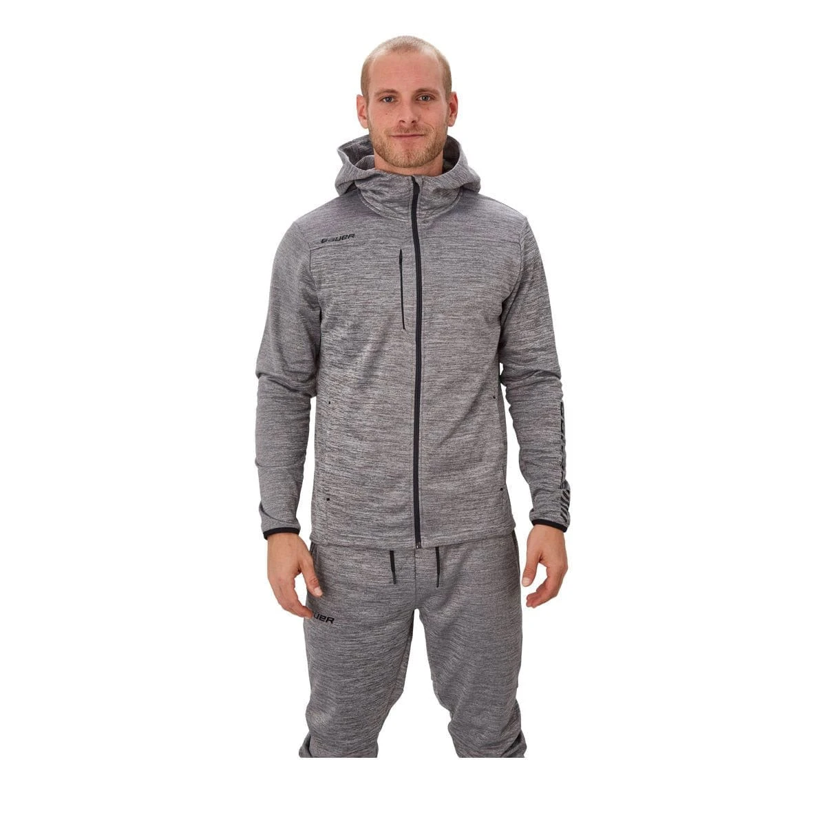 Bauer Vapor Fleece Zip Junior Hoodie 3 Bauer Vapor Fleece Zip Junior Hoodie - Image 3