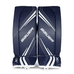 Bauer Vapor X2.7 Junior Goalie Leg Pads 28 Bauer Vapor X2.7 Junior Goalie Leg Pads -Optimal Hockey Shop bauer leg pads bauer vapor x2 7 junior goalie leg pads navy m 28 28744286142530