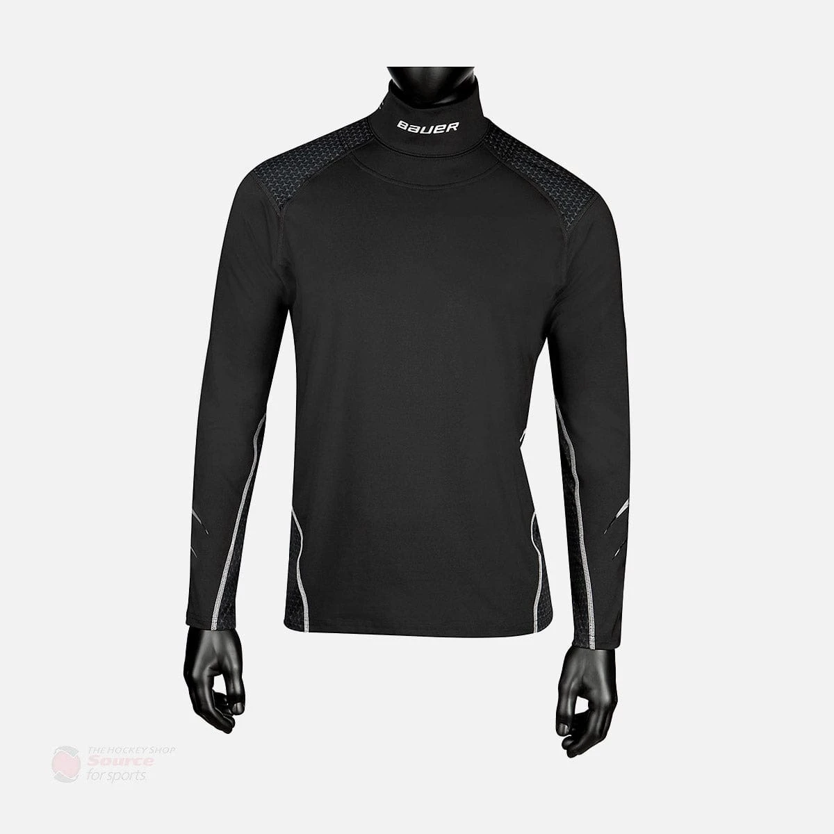 Bauer NG Premium L/S Junior Neck Guard Shirt 1 Bauer NG Premium L/S Junior Neck Guard Shirt