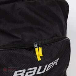 Bauer Premium Senior Goalie Wheel Bag (2019) -Optimal Hockey Shop bauer wheeled goalie bags bauer premium senior goalie wheel bag 2019 black sr 14807566712898