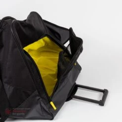 Bauer Premium Senior Goalie Wheel Bag (2019) -Optimal Hockey Shop bauer wheeled goalie bags bauer premium senior goalie wheel bag 2019 black sr 14807567007810