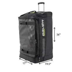 Bauer Elite Senior Wheel Hockey Bag 11 Bauer Elite Senior Wheel Hockey Bag -Optimal Hockey Shop bauer wheeled hockey bags bauer elite senior wheel hockey bag black sr 28989036691522
