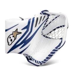 Brian's OPTiK X2 Senior Goalie Catcher -Optimal Hockey Shop brian s catchers brian s optik x2 senior goalie catcher white blue regular 28743625113666