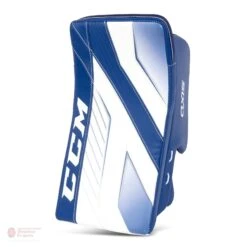 CCM Axis Senior Goalie Blocker 34 CCM Axis Senior Goalie Blocker -Optimal Hockey Shop ccm blockers ccm axis senior goalie blocker white blue regular 28741225054274