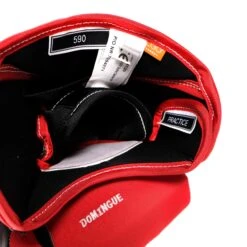 CCM Extreme Flex 4 Pro Stock Senior Goalie Catcher - Louis Domingue -Optimal Hockey Shop ccm catchers ccm extreme flex 4 pro stock senior goalie catcher louis domingue red black full right 29069787562050