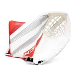 CCM Extreme Flex 5 Senior Goalie Catcher - 600 Break Angle -Optimal Hockey Shop ccm catchers ccm extreme flex 5 senior goalie catcher 600 break angle white red silver regular 28743588020290