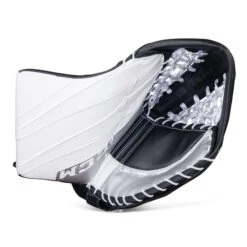 CCM Extreme Flex E5.9 Senior Goalie Catcher - Source Exclusive 26 CCM Extreme Flex E5.9 Senior Goalie Catcher - Source Exclusive -Optimal Hockey Shop ccm catchers ccm extreme flex e5 9 senior goalie catcher source exclusive white white black silver regular 28743587627074
