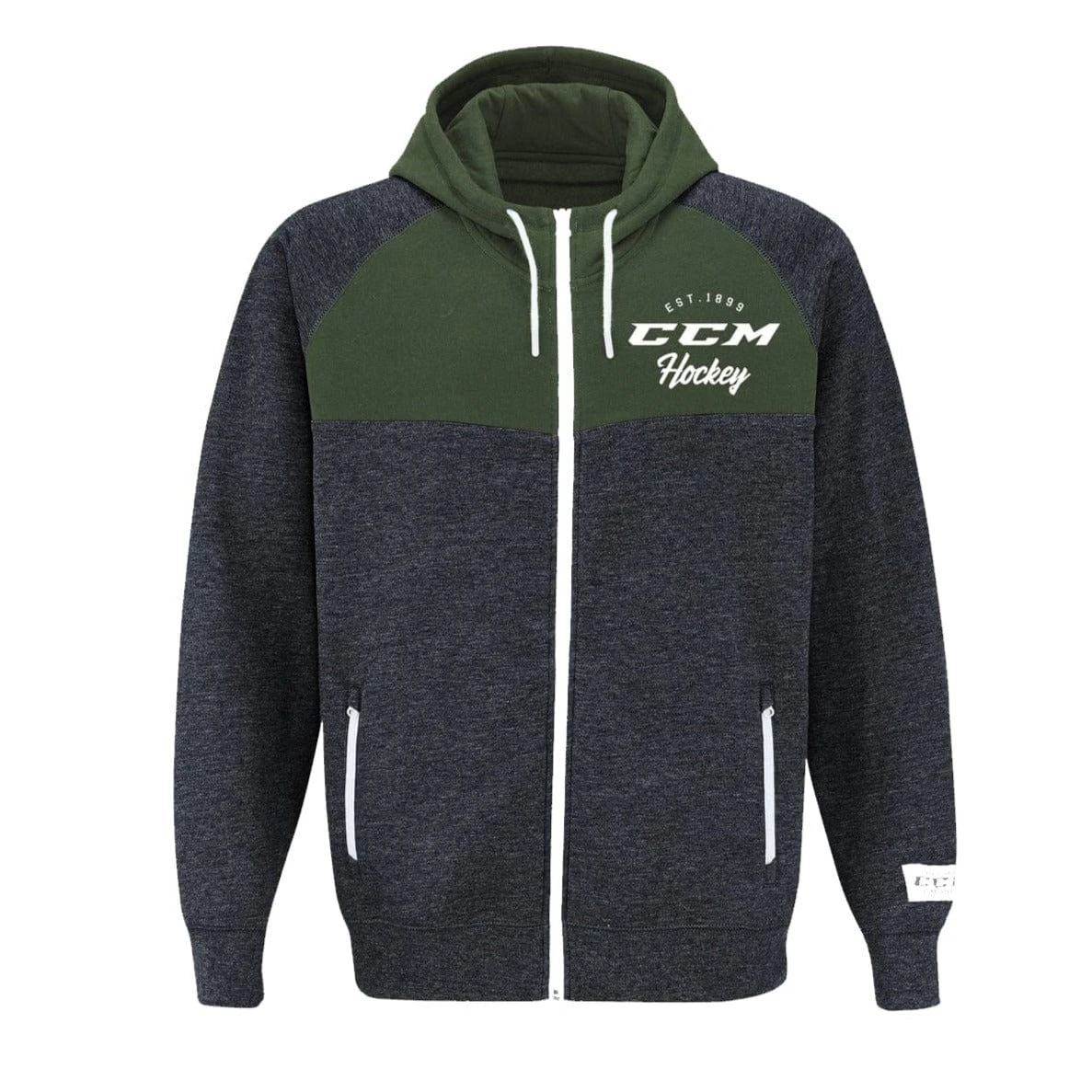 CCM Academy Full-Zip Mens Hoodie 3 CCM Academy Full-Zip Mens Hoodie - Image 3