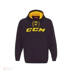 CCM True To Hockey Mens Hoodie -Optimal Hockey Shop ccm hoodies ccm true to hockey mens hoodie black yellow s 28758937731138