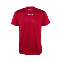 CCM Tech Shortsleeve Youth Shirt -Optimal Hockey Shop ccm shirts ccm tech shortsleeve youth shirt red xs 30355922812994