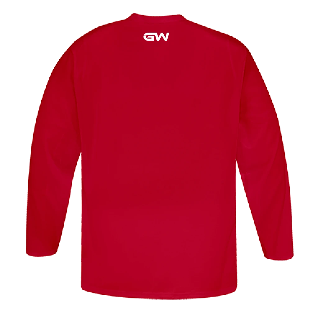 GameWear GW5500 ProLite Series Junior Hockey Practice Jersey - Red 2 GameWear GW5500 ProLite Series Junior Hockey Practice Jersey - Red - Image 2