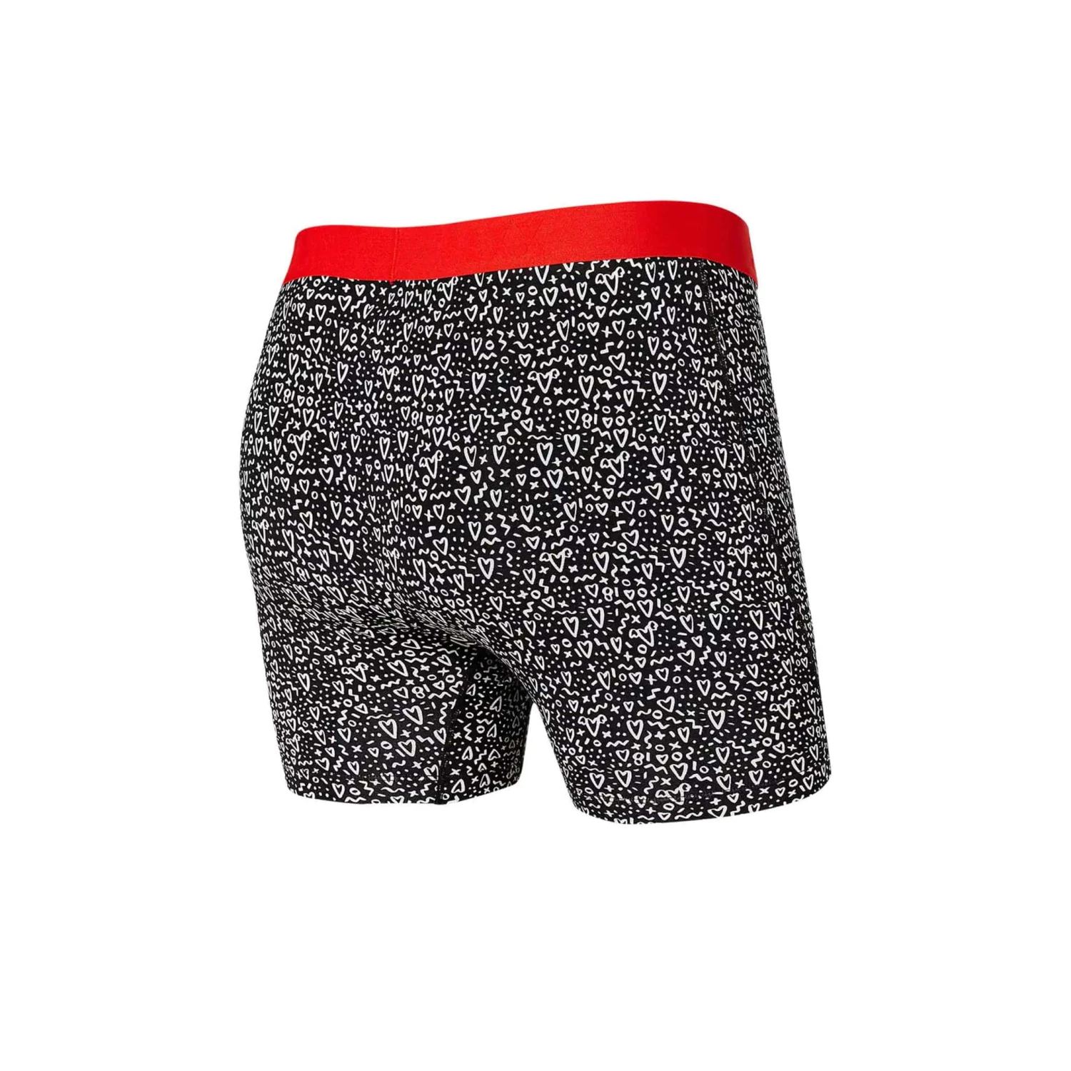 Saxx Vibe Boxers - Black Love Doodles 2 Saxx Vibe Boxers - Black Love Doodles - Image 2