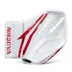 Vaughn Velocity V9 Pro Carbon Senior Goalie Catcher 16 Vaughn Velocity V9 Pro Carbon Senior Goalie Catcher -Optimal Hockey Shop vaughn catchers vaughn velocity v9 pro carbon senior goalie catcher white red regular 28743623606338