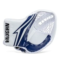 Vaughn Velocity V9 XP Pro Senior Goalie Catcher -Optimal Hockey Shop vaughn catchers vaughn velocity v9 xp pro senior goalie catcher white blue regular 28743624032322