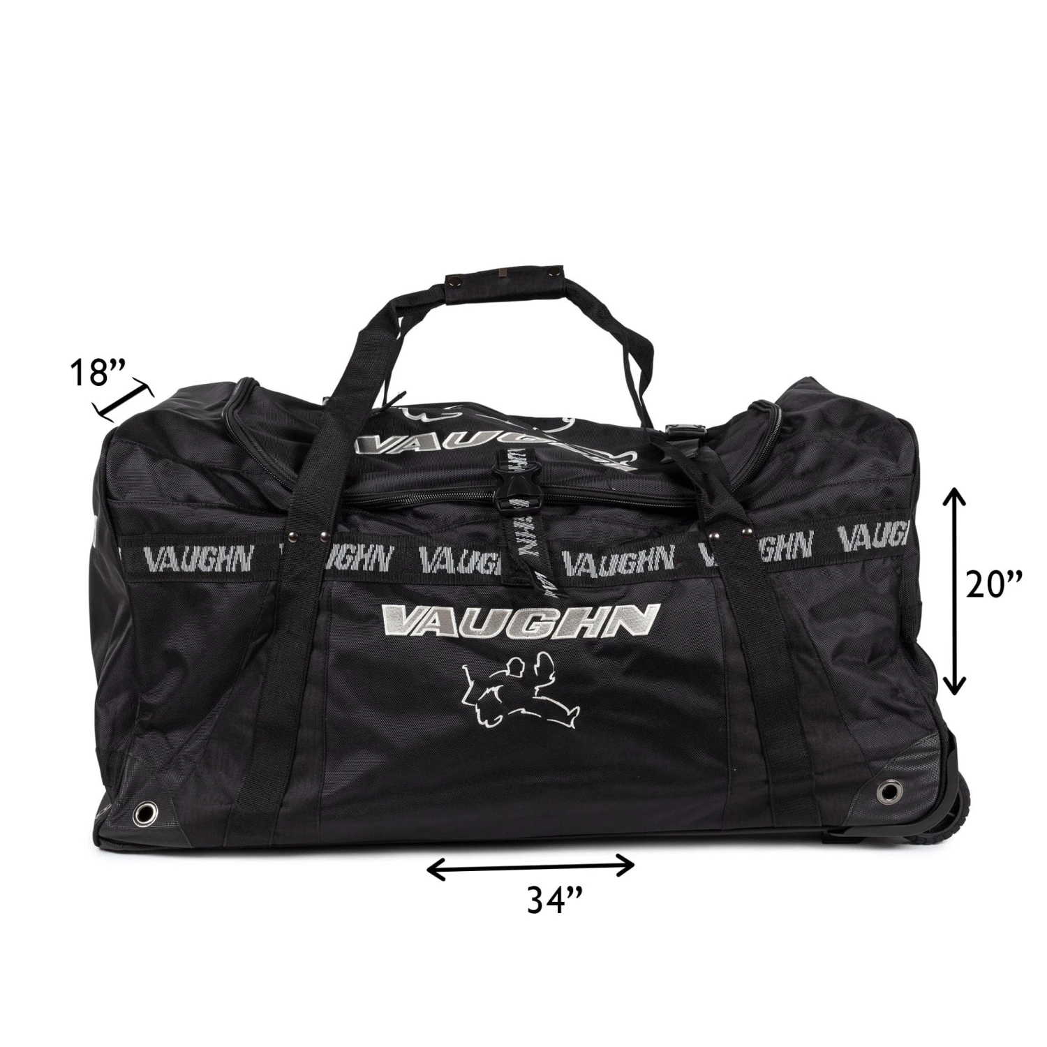 Vaughn Velocity V10 Intermediate Goalie Wheel Bag 9 Vaughn Velocity V10 Intermediate Goalie Wheel Bag - Image 9