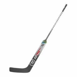 Warrior Ritual M1 SR Intermediate Goalie Stick -Optimal Hockey Shop warrior goalie sticks warrior ritual m1 sr intermediate goalie stick silver red mid l 23 5 28796859220034