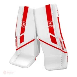 Warrior Ritual G5 Youth Goalie Leg Pads -Optimal Hockey Shop warrior leg pads warrior ritual g5 youth goalie leg pads white red 19 5 28744344993858